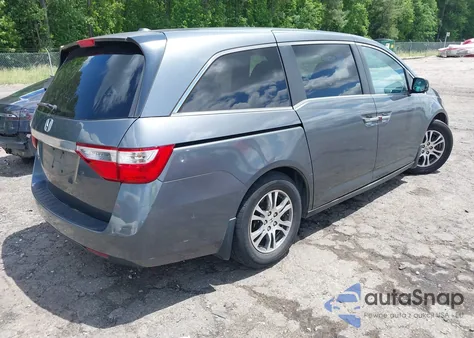 2013 Honda Odyssey Ex-L z USA, uszkodzony, nr VIN 5FNRL5H62DB016700